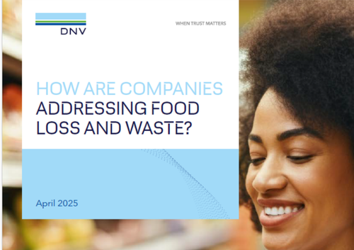 How are companies addressing food loss and waste?