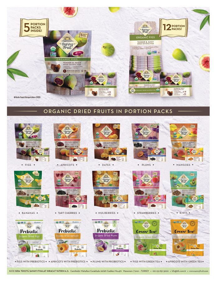 SUNNY FRUIT SELL SHEET