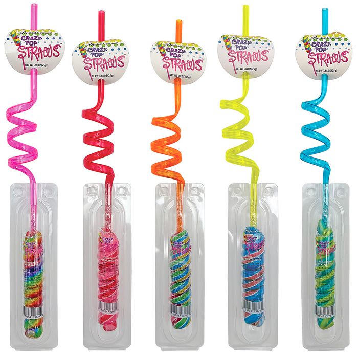 Crazy Pop Straws