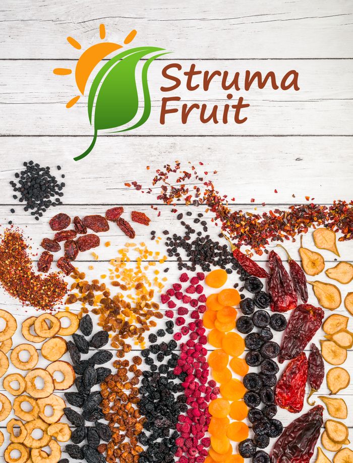 Catalog for dried fruit and vegetables 