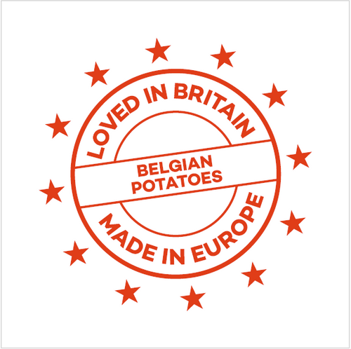 Belgian processed potatoes