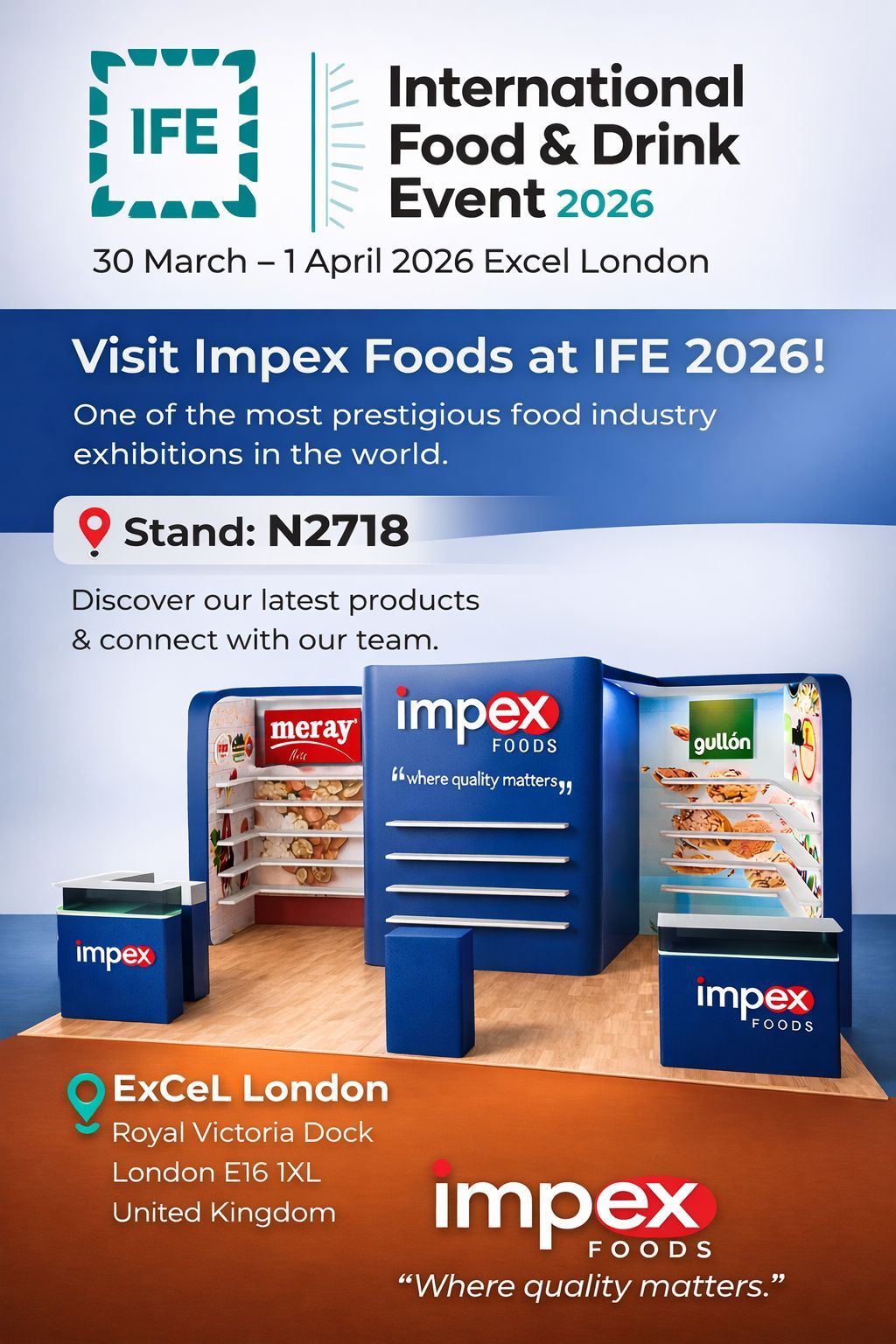 Exhibitor profile image for IMPEX FOOD