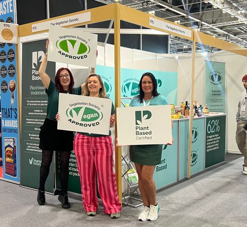 Meet The Vegetarian Society at IFE 2026