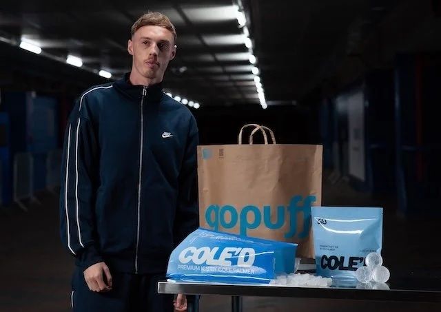 Gopuff launches exclusive Cole Palmer premium ice brand in UK and US