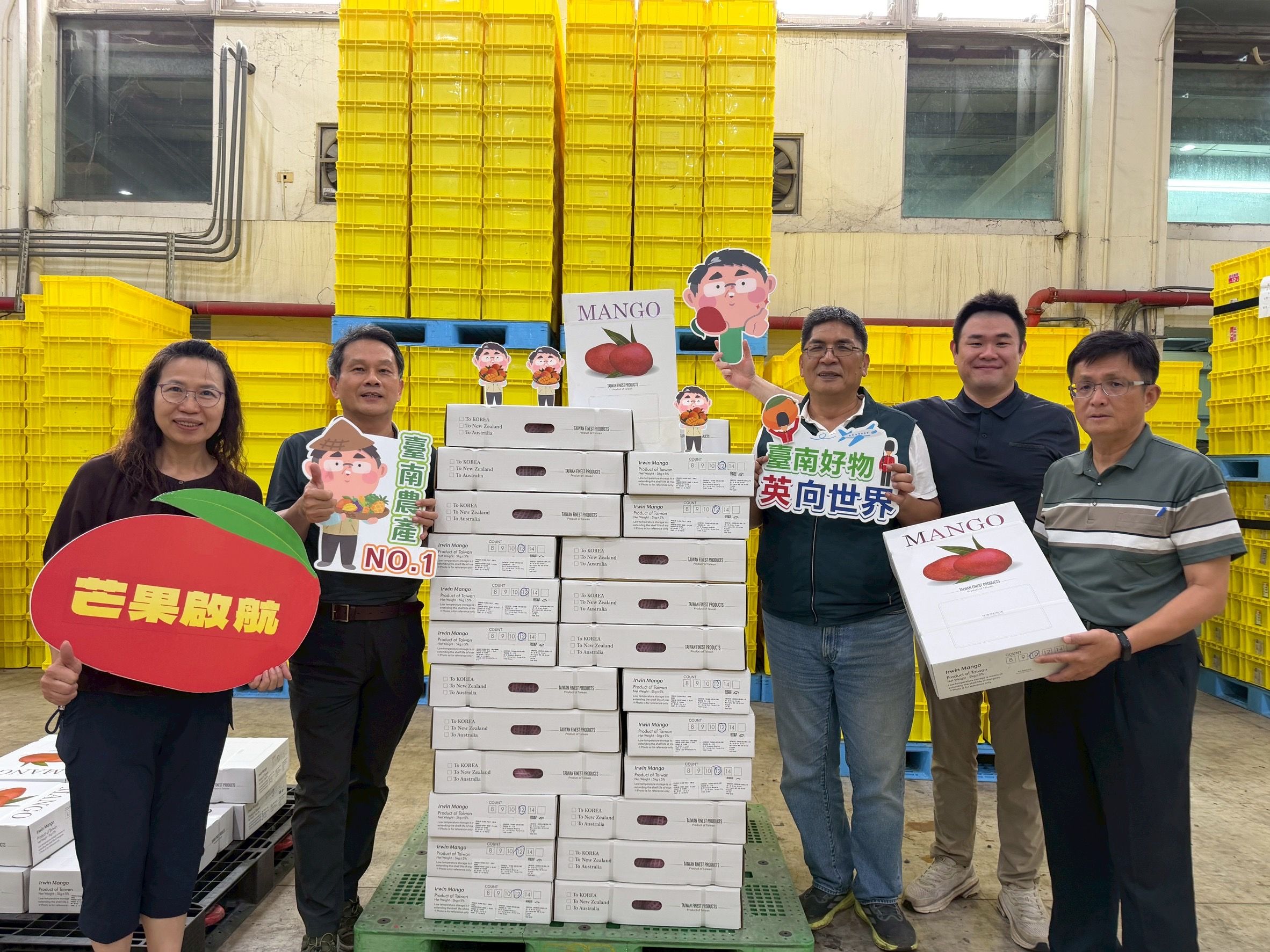 Tainan mangoes enter UK market following successful IFE showcase