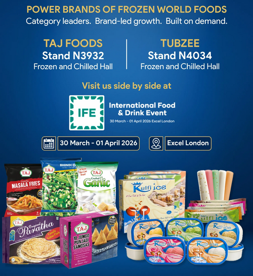 Where the power brands of frozen world foods take the stage at IFE 2026