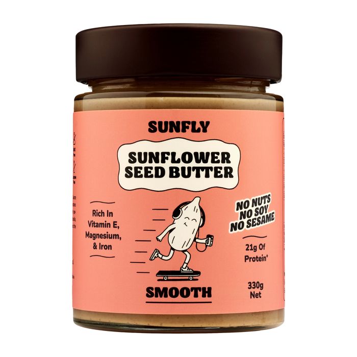 SUNFLY Smooth Sunflower Seed Butter. 