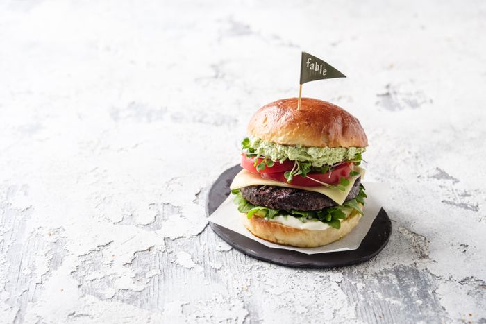 Fable shiitake burger