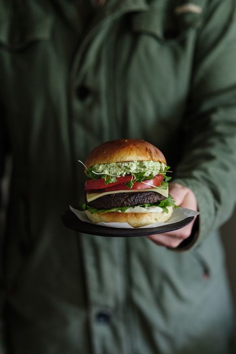 Fable shiitake burger