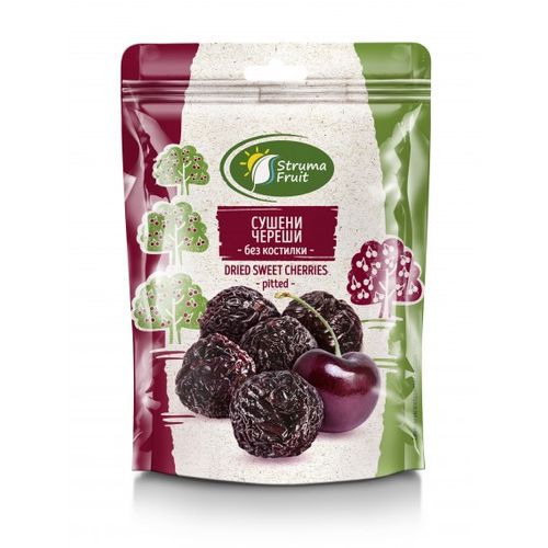 Dried sweet pitted black cherries 100% natural