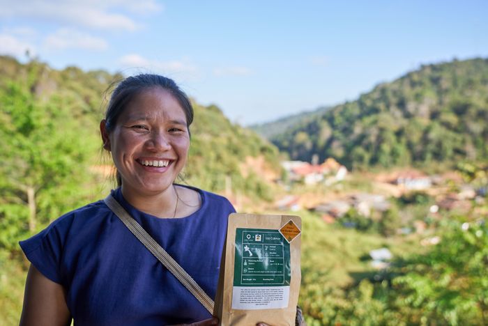 Lao Xiengkhuang Arabica Catimor Wash Roasted Coffee (250g)