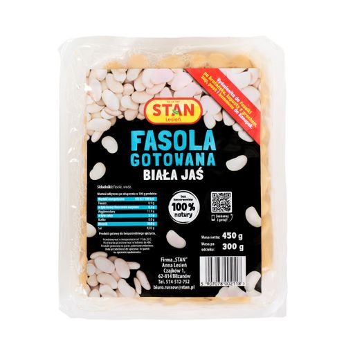 Boiled white beans 450g/300 g