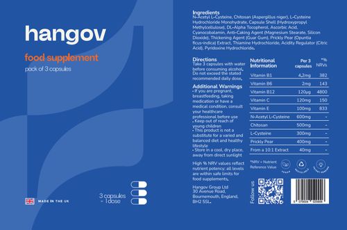 hangov pre-drink pill 