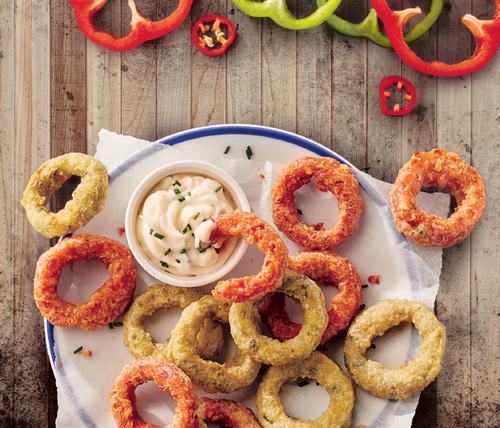 Frozen Pepper Rings