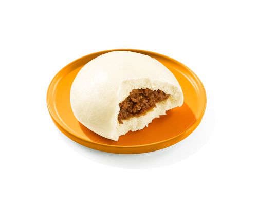 Steamed bun chicken saté