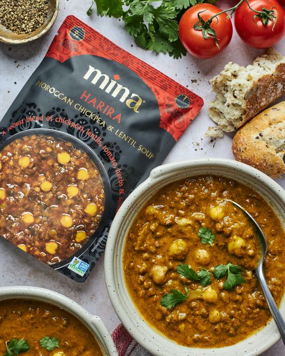 Harira, Moroccan Chickpea & Lentil Soup  