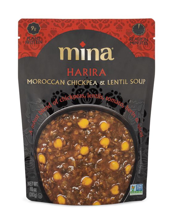 Harira, Moroccan Chickpea & Lentil Soup  