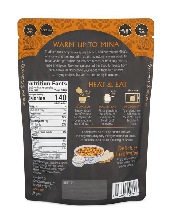 Hummus, Moroccan Chickpeas