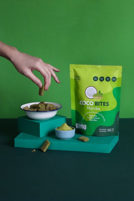 MATCHA COCONUT SNACK BARS 50G	 