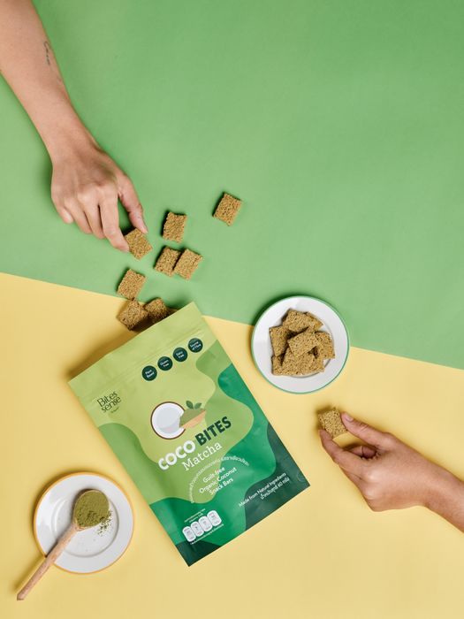 MATCHA COCONUT SNACK BARS 50G	 