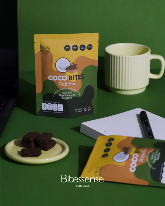 HOJICHA COCONUT SNACK BARS 50G