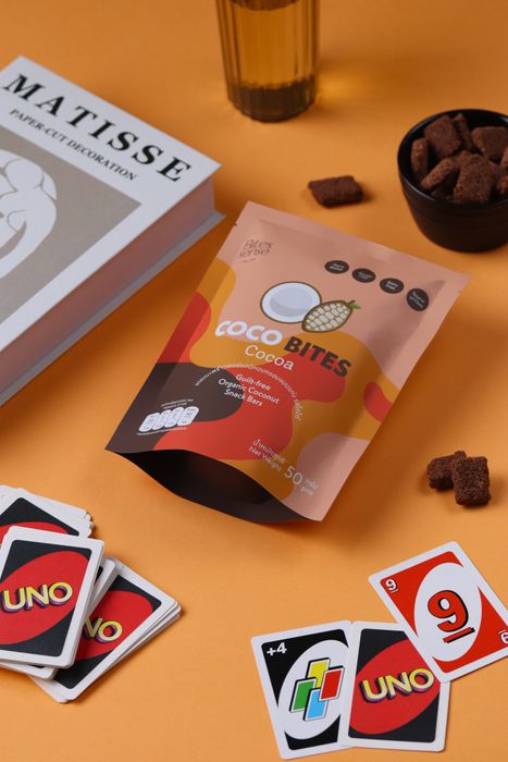 COCOA COCONUT SNACK BARS 50G