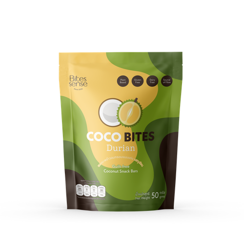 DURAIN COCONUT SNACK BARS 50G