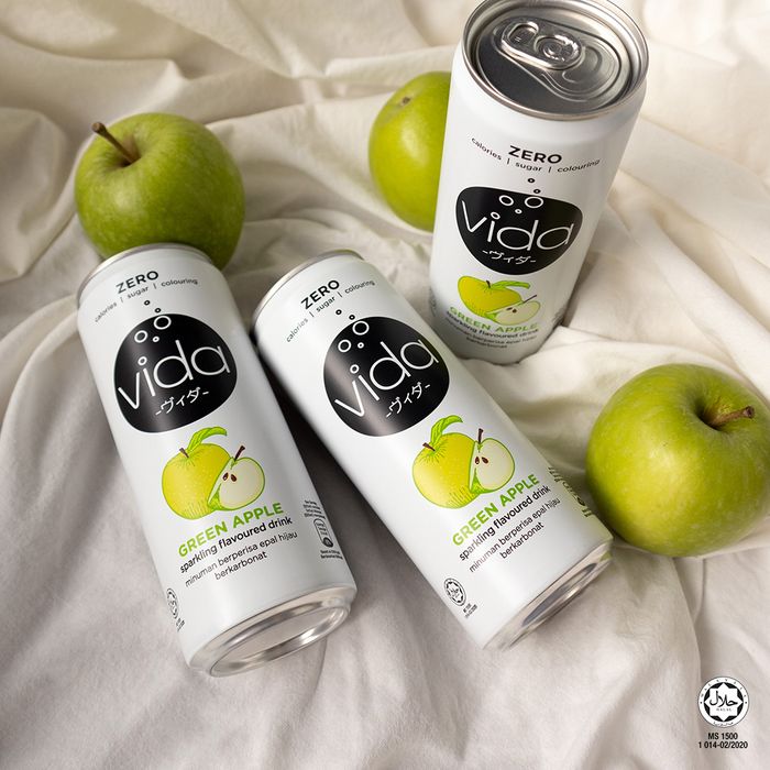 VIDA ZERO GREEN APPLE SPARKLING DRINK