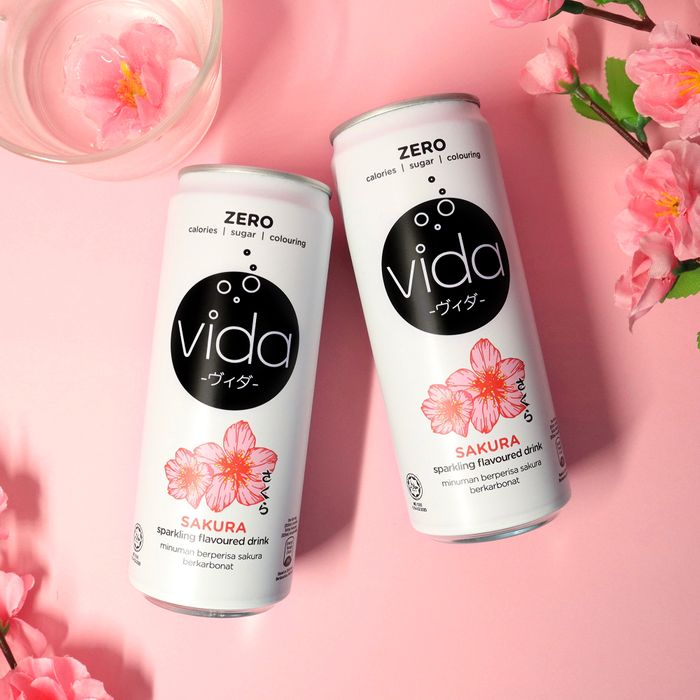 VIDA ZERO SAKURA SPARKLING DRINK