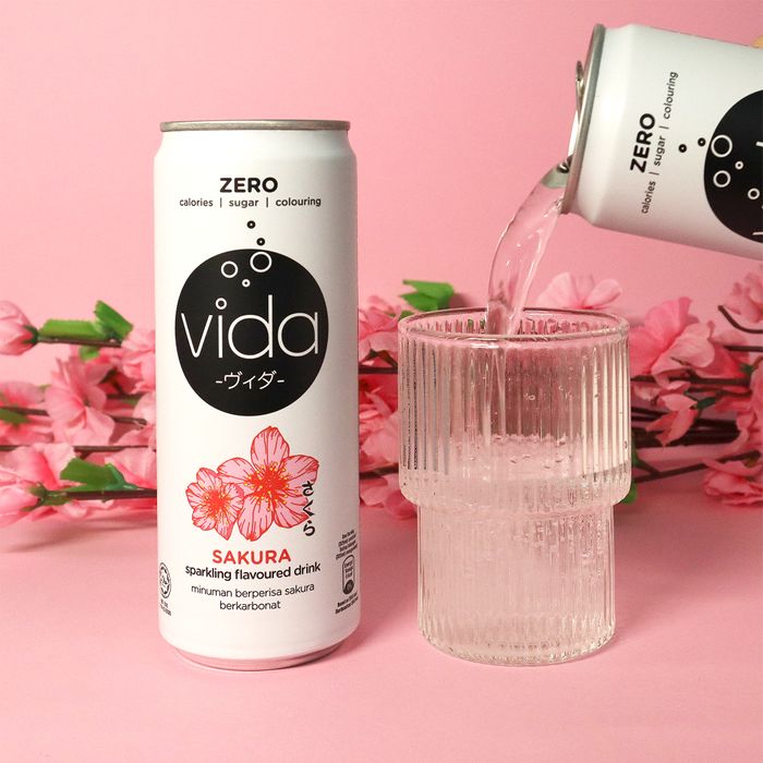 VIDA ZERO SAKURA SPARKLING DRINK