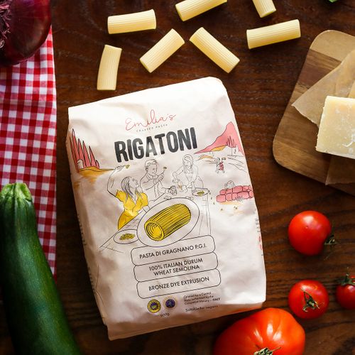 Emilia's Crafted Pasta - Rigatoni