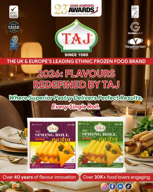 TAJ Spring Roll Pastry 8” & 10” — Key Range for 2026!