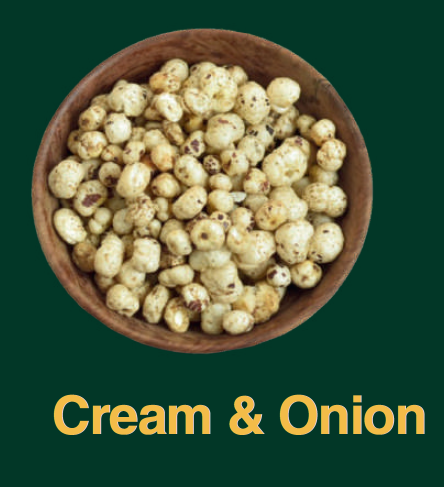 Cream & Onion Fox Nuts (Makhana)