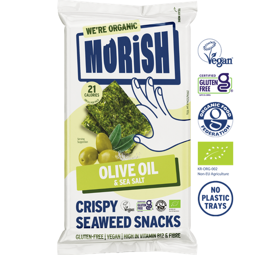Organic Olive Oil Seaweed Snacks