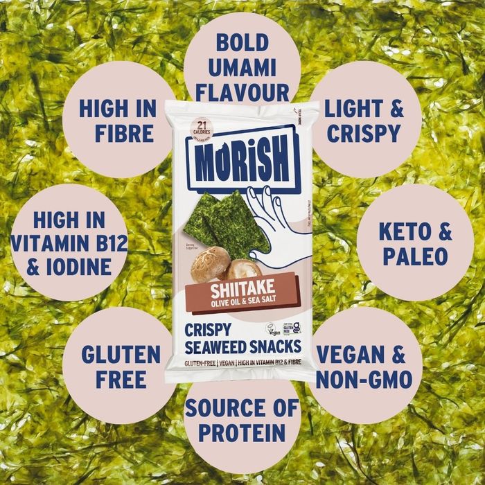 Crispy Shiitake Seaweed Snacks