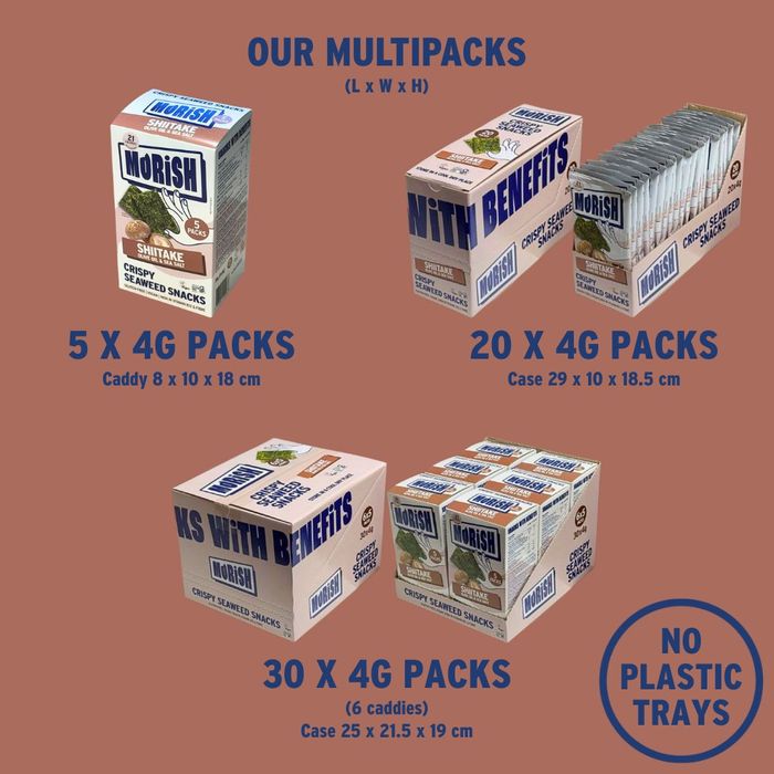 Crispy Shiitake Seaweed Snacks