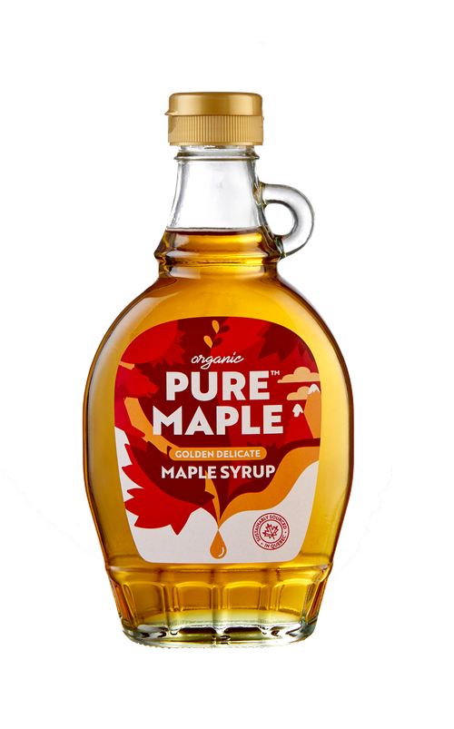 Grade A Organic Maple Syrup - Golden Delicate