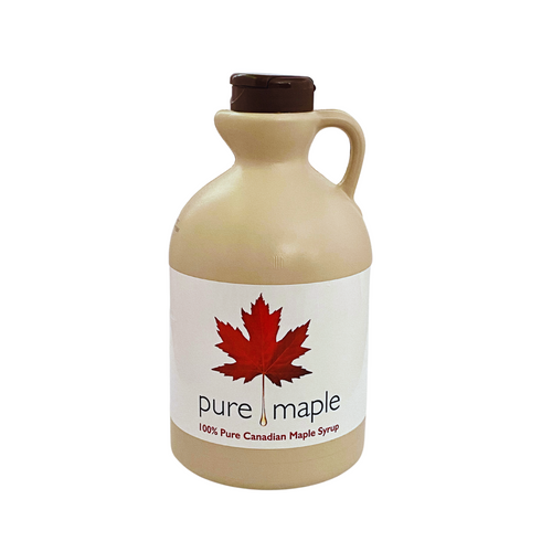 Grade A Pure Maple  Syrup 1L Jug Dark Robust
