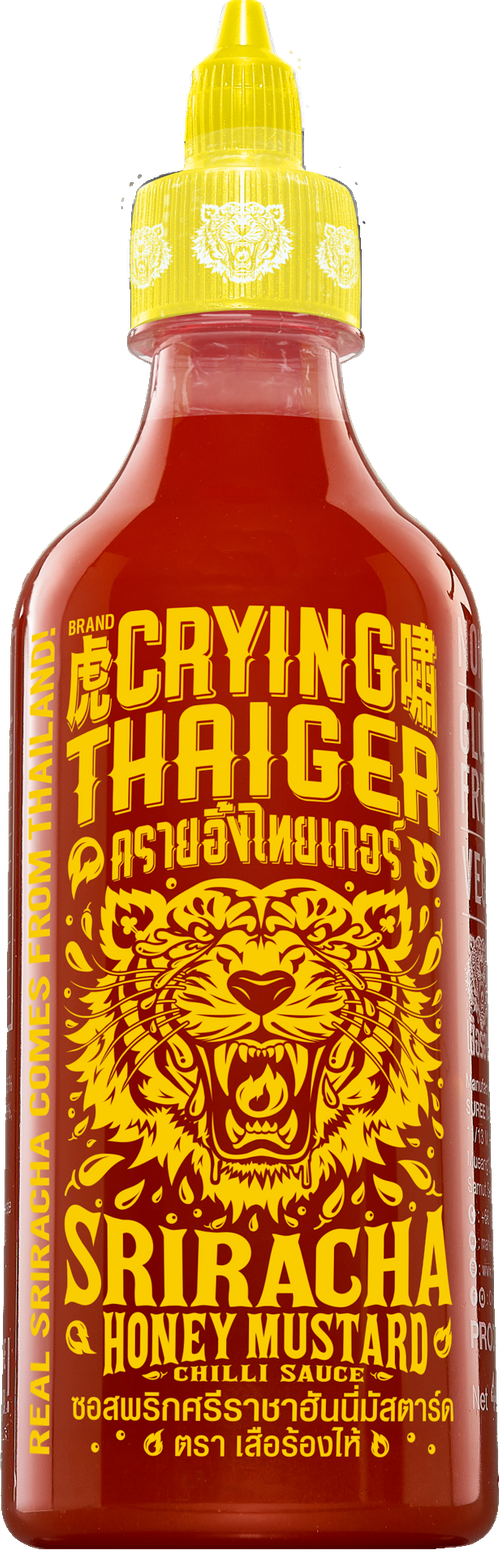 Crying Thaiger Sriracha chilli sauce with Honey & Mustard 