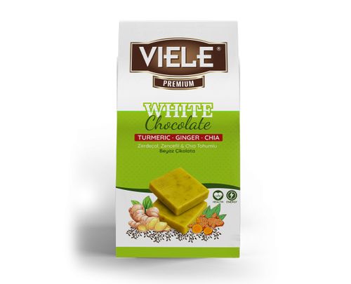VİELE CHOCOLATE WITH GINGER ,CHIA AND TURMERIC