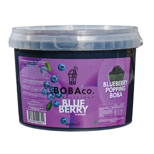 Popping Boba - Bursting Boba - Blueberry 3.4kg