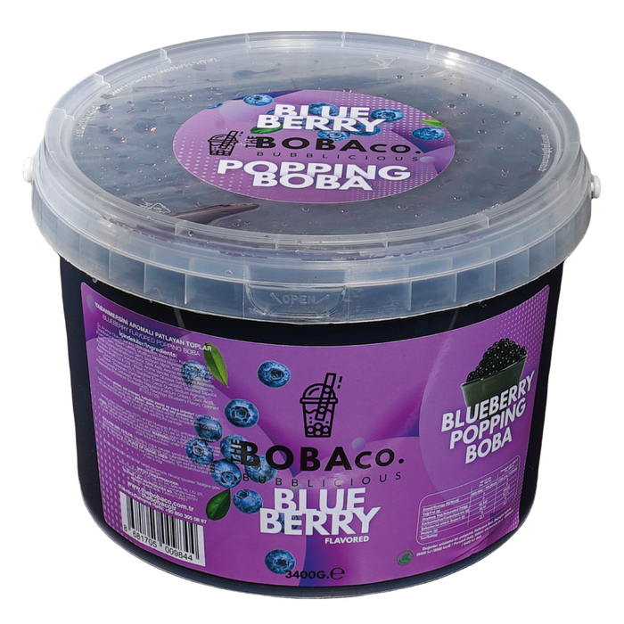 Popping Boba - Bursting Boba - Blueberry 3.4kg