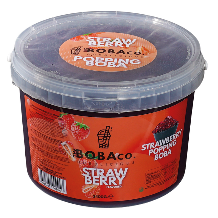 Popping Boba - Bursting Boba - Strawberry 3.4kg