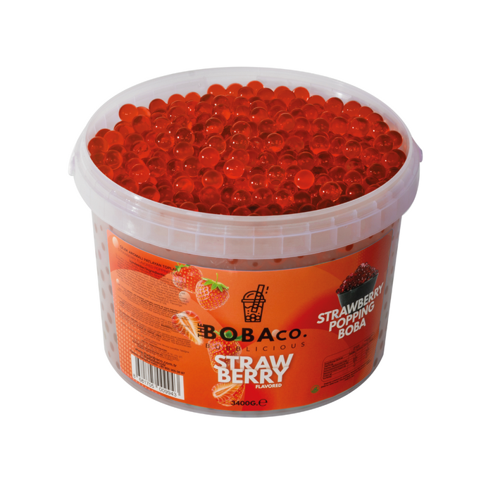 Popping Boba - Bursting Boba - Strawberry 3.4kg