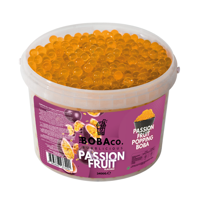 Popping Boba - Bursting Boba - Passion Fruit 3.4kg