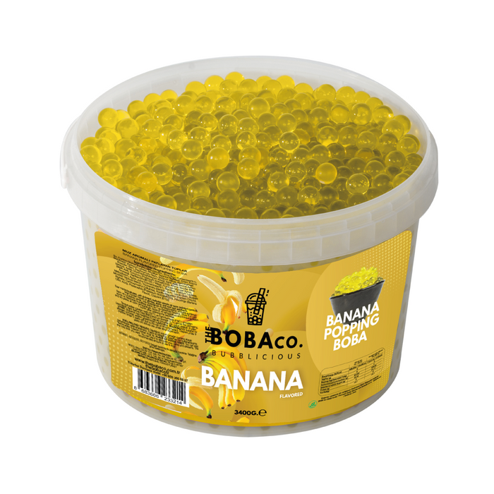 Popping Boba - Bursting Boba - Banana 3.4kg