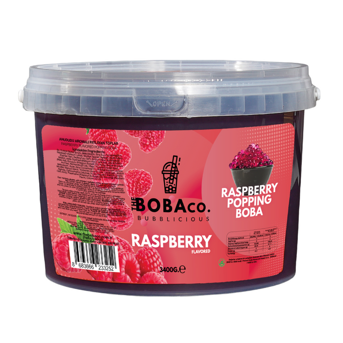 Popping Boba - Bursting Boba - Raspberry 3.4kg