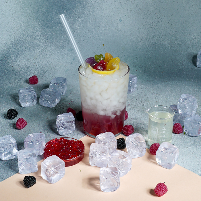 The Boba Co. - COOL LIME - MOCKTEAL MIX - 2,5 KG Concentrated Tea Mixes