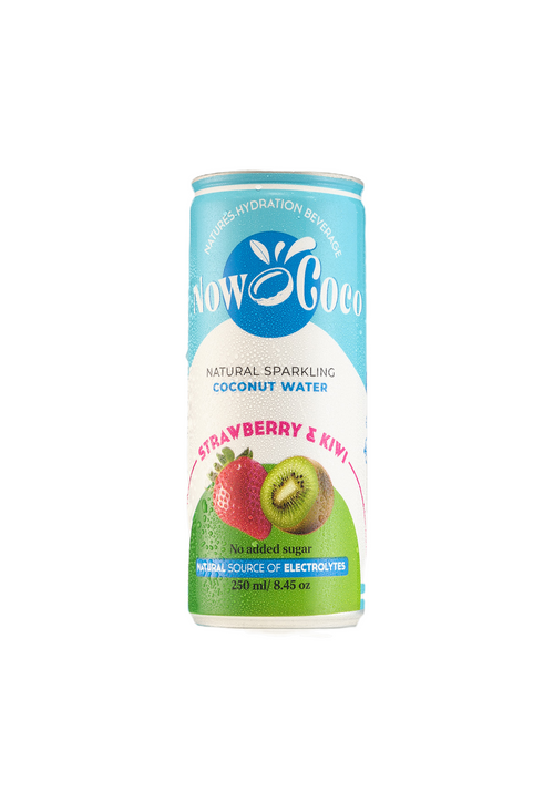 Strawberry & Kiwi Sparkling Coconut Water