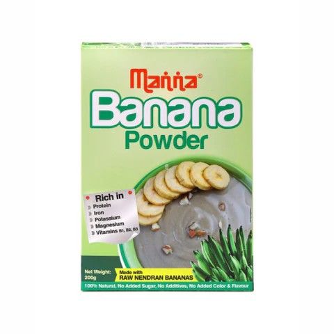 Manna Banana Powder - ( Kerala Banana ) - 100% Natural - 200g